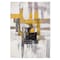 World Rug Gallery Contemporary Modern Abstract Area Rug 3'3'' x 5' Gold 950GOLD3X5 - alternate 8
